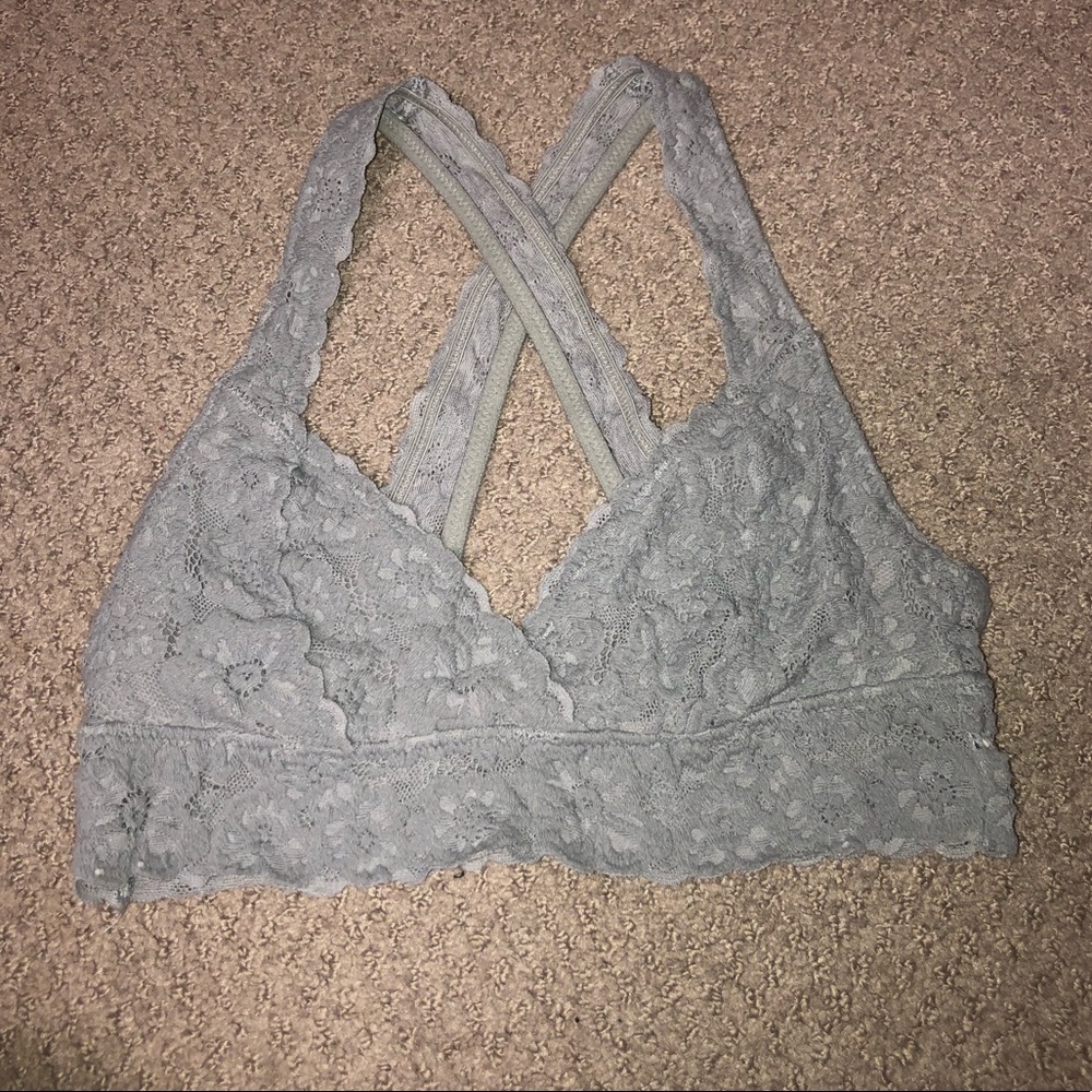 Grey bralette